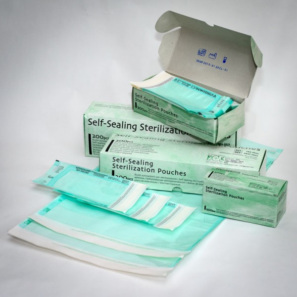 Пакети самогерметизуючі для парової та ЕО стерилізації Steridiamond / 140х260 мм